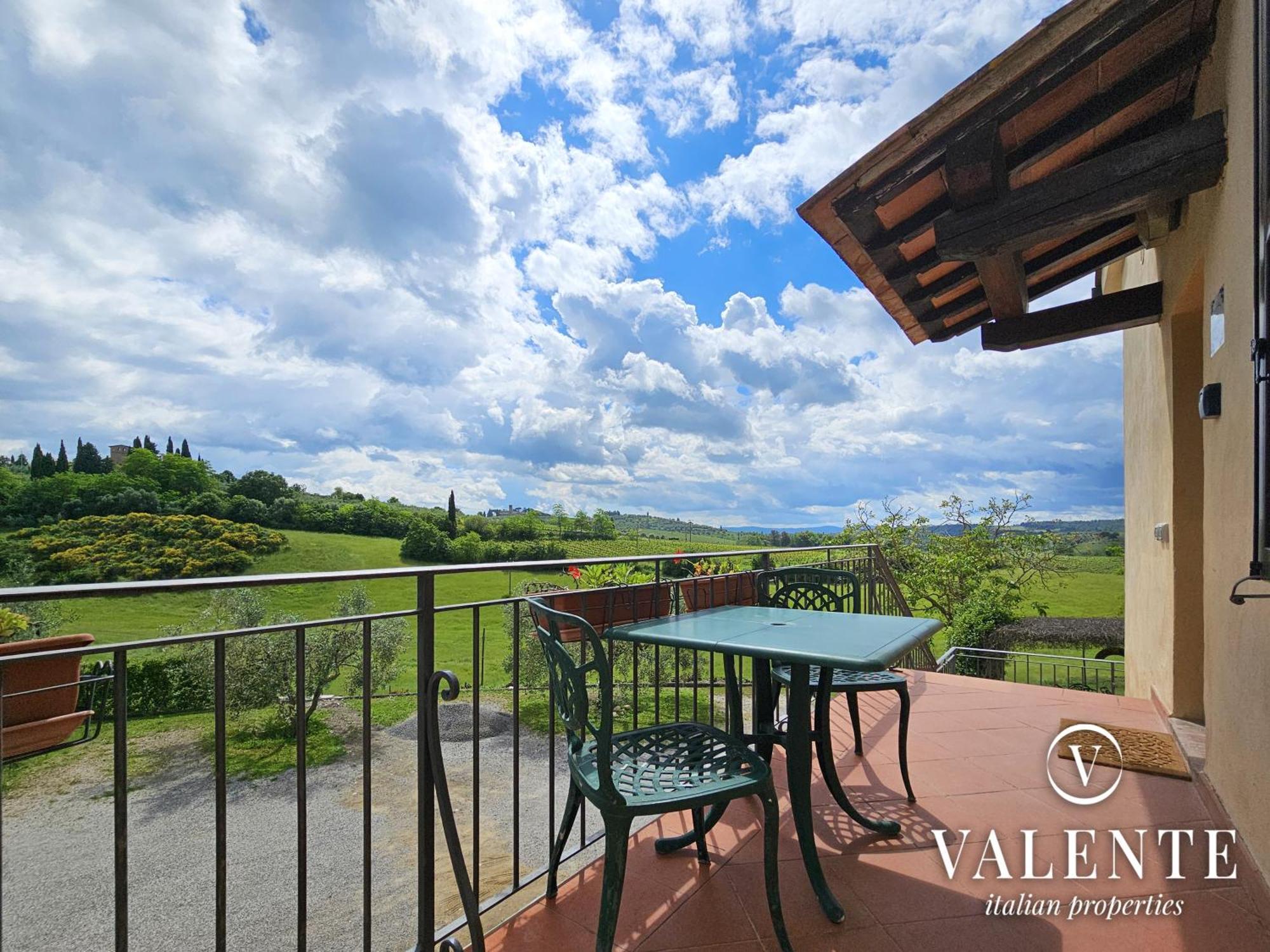 Podere Raggio Di Sole San Gimignano Eksteriør bilde
